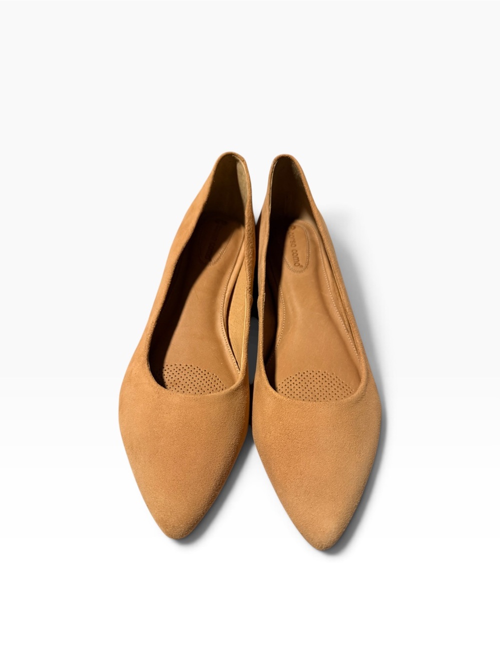 Corso Como Camel Pointed-Toe Flats